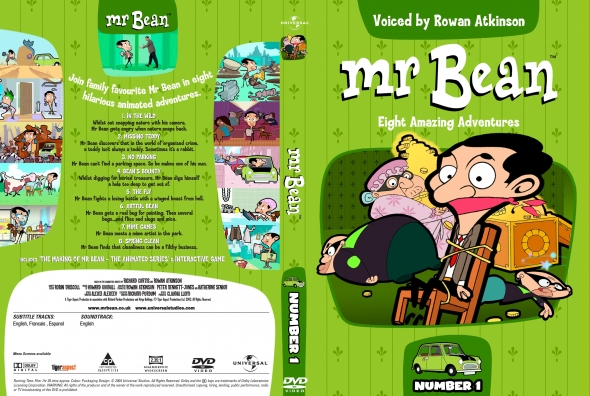 Mr. Bean Complete 1st Season Region Free (2 DISCS) - SKNMART