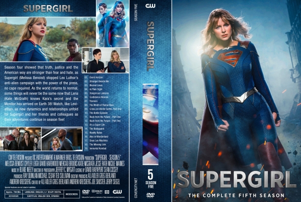 Booth effekt fødsel Supergirl Complete 5th Season Region Free (2 DISCS) - SKNMART