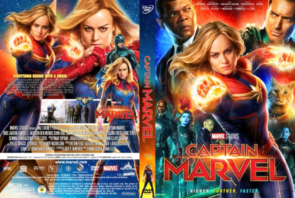 Dank je vat Meer dan wat dan ook Captain Marvel (2019) Region Free DVD - SKNMART