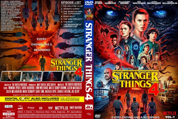 Mention Just do Peninsula Stranger Things Complete 4th Season Region Free (2 DISCS) - SKNMART